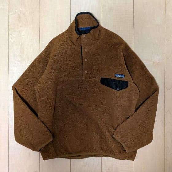 ヴ*ー様 【М】 激レア パタゴニア スナップT　ベアブラウン 90S ジャマイ