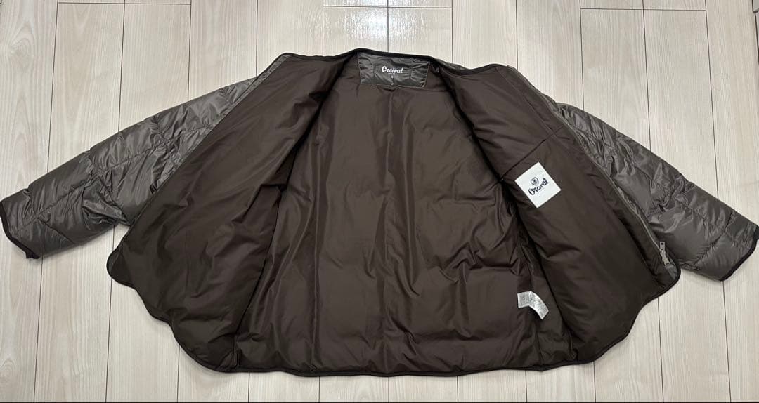 ORCIVAL PERTEX(R) キルトダウンノーカラーブルゾン