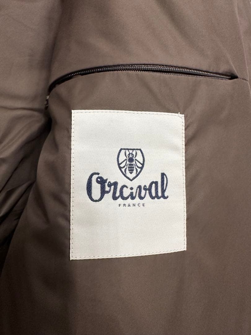 ORCIVAL PERTEX(R) キルトダウンノーカラーブルゾン