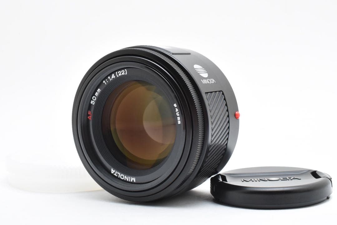 【美品】ミノルタ Minolta AF 50mm F1.4 単焦点レンズ