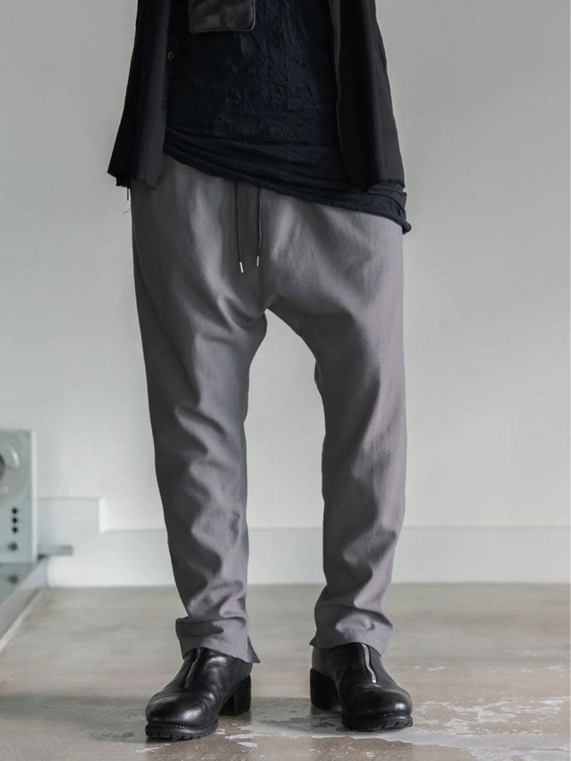 PRY シュウト Drawstring Sarouel Zip Pants
