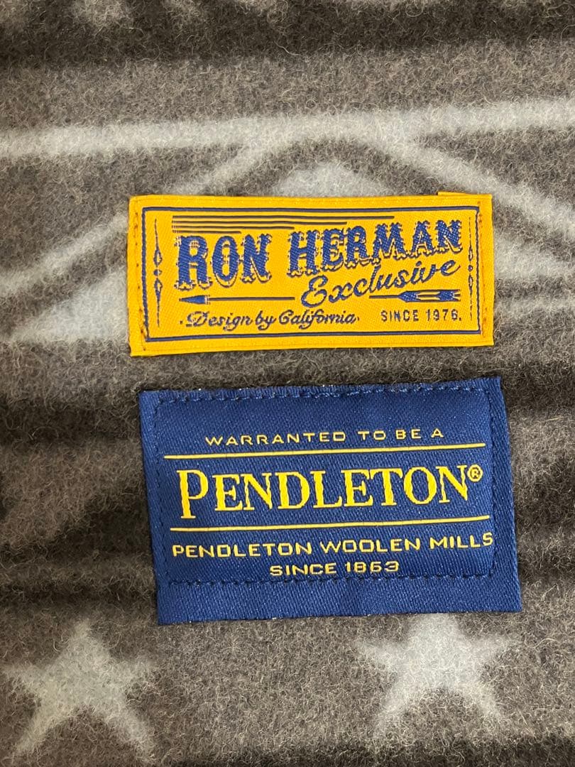 ペンドルトン　ウール　ロンハーマンコラボ