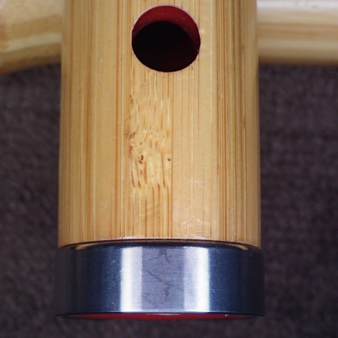 尺八 蝴蝶 高級合竹曲管 二尺三寸(正律Ａ管)