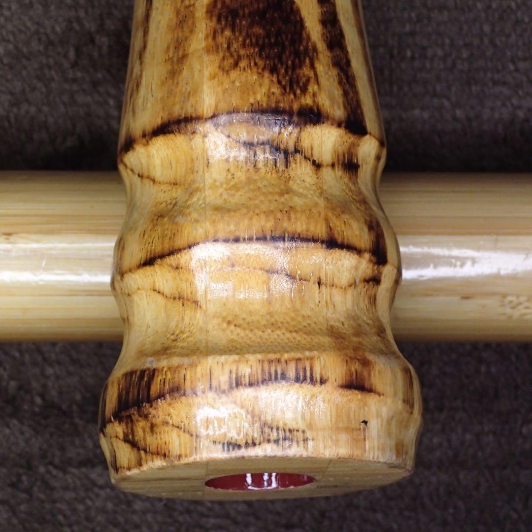 尺八 蝴蝶 高級合竹曲管 二尺三寸(正律Ａ管)