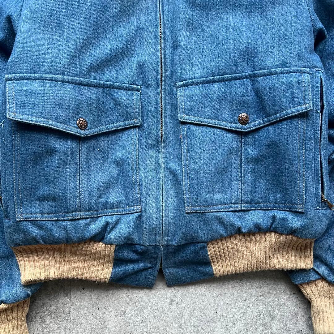 70s Levi's リーバイス G-1タイプ デニムボアジャケット USA製