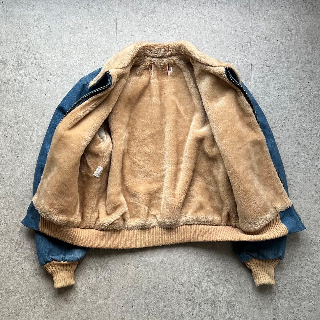 70s Levi's リーバイス G-1タイプ デニムボアジャケット USA製