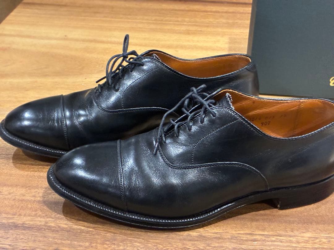 Alden オールデン　ストレートチップ　ブラック　27.5-28cm　9.5