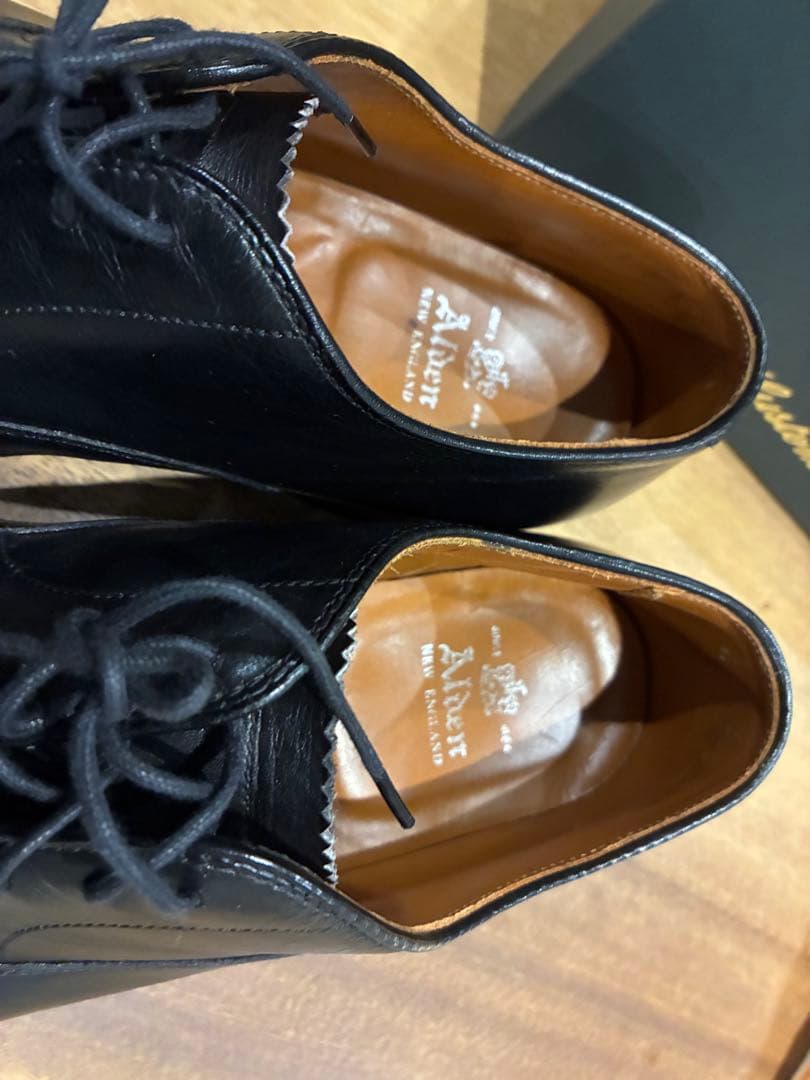 Alden オールデン　ストレートチップ　ブラック　27.5-28cm　9.5