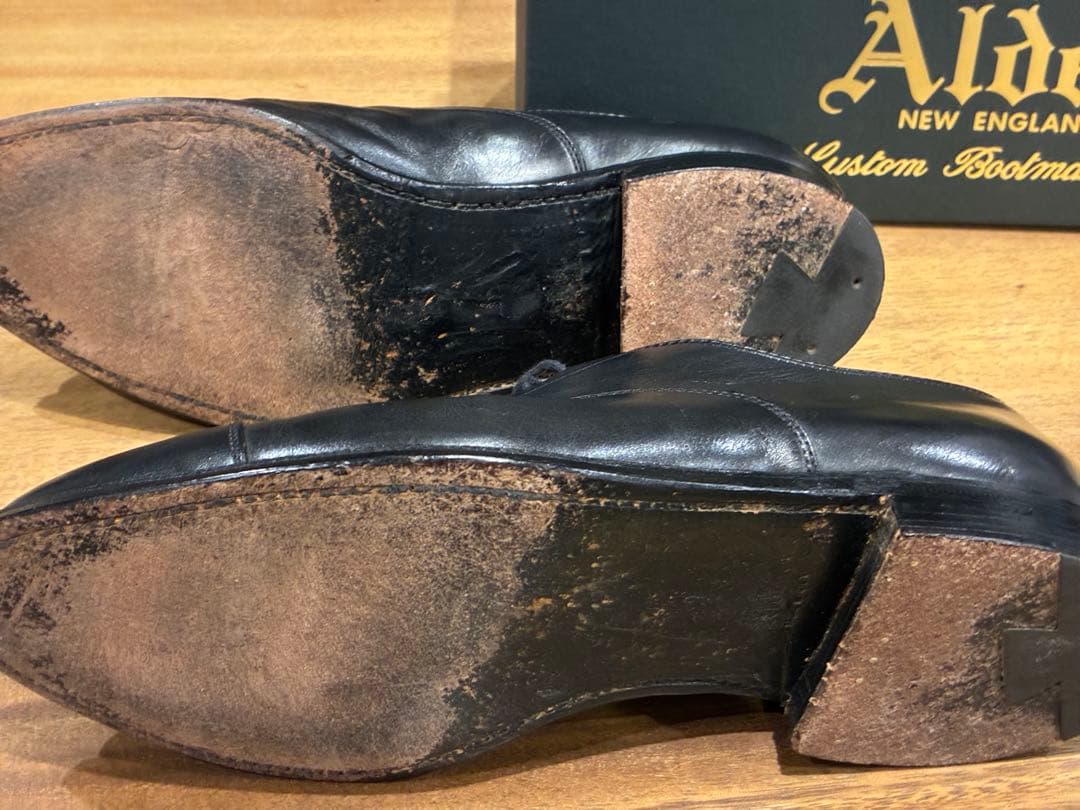 Alden オールデン　ストレートチップ　ブラック　27.5-28cm　9.5