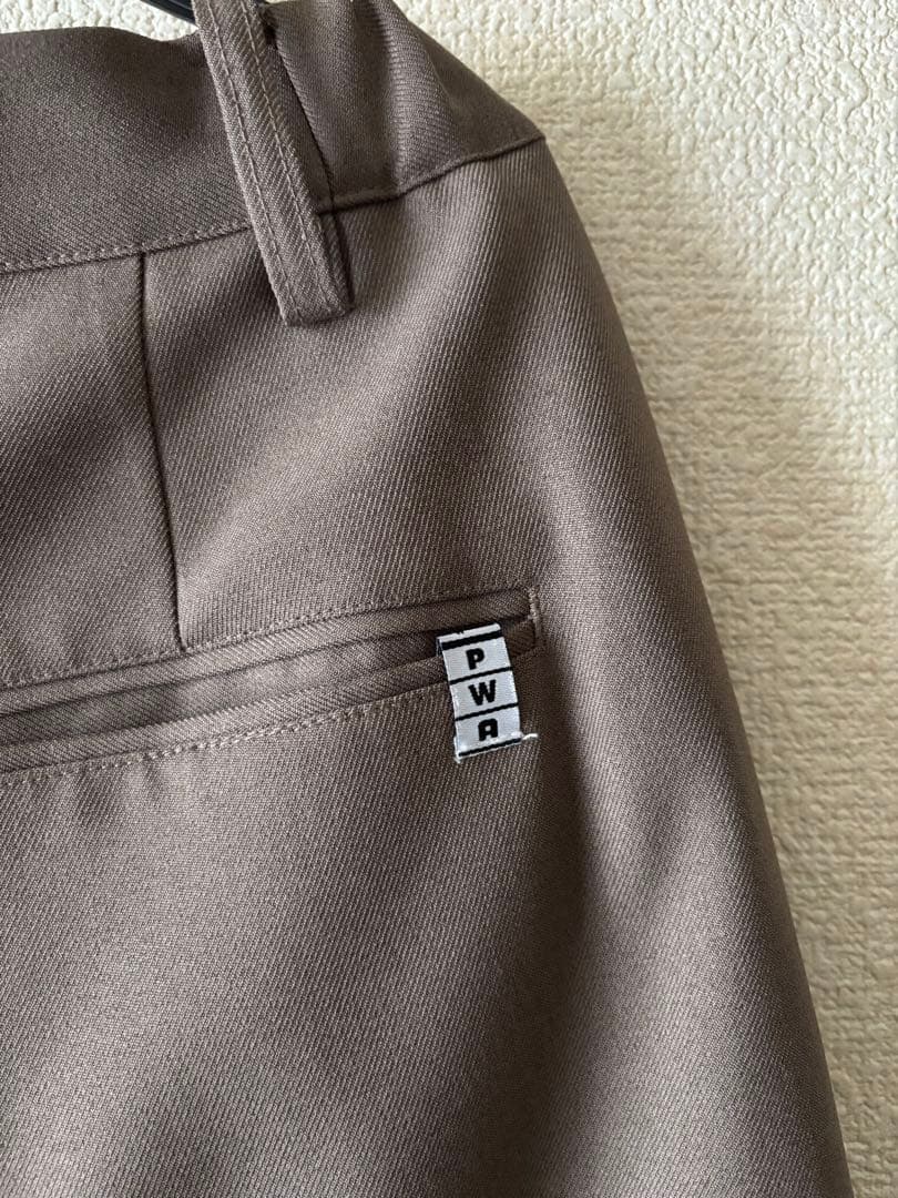 PWA UNI-03 GREIGE スラックス