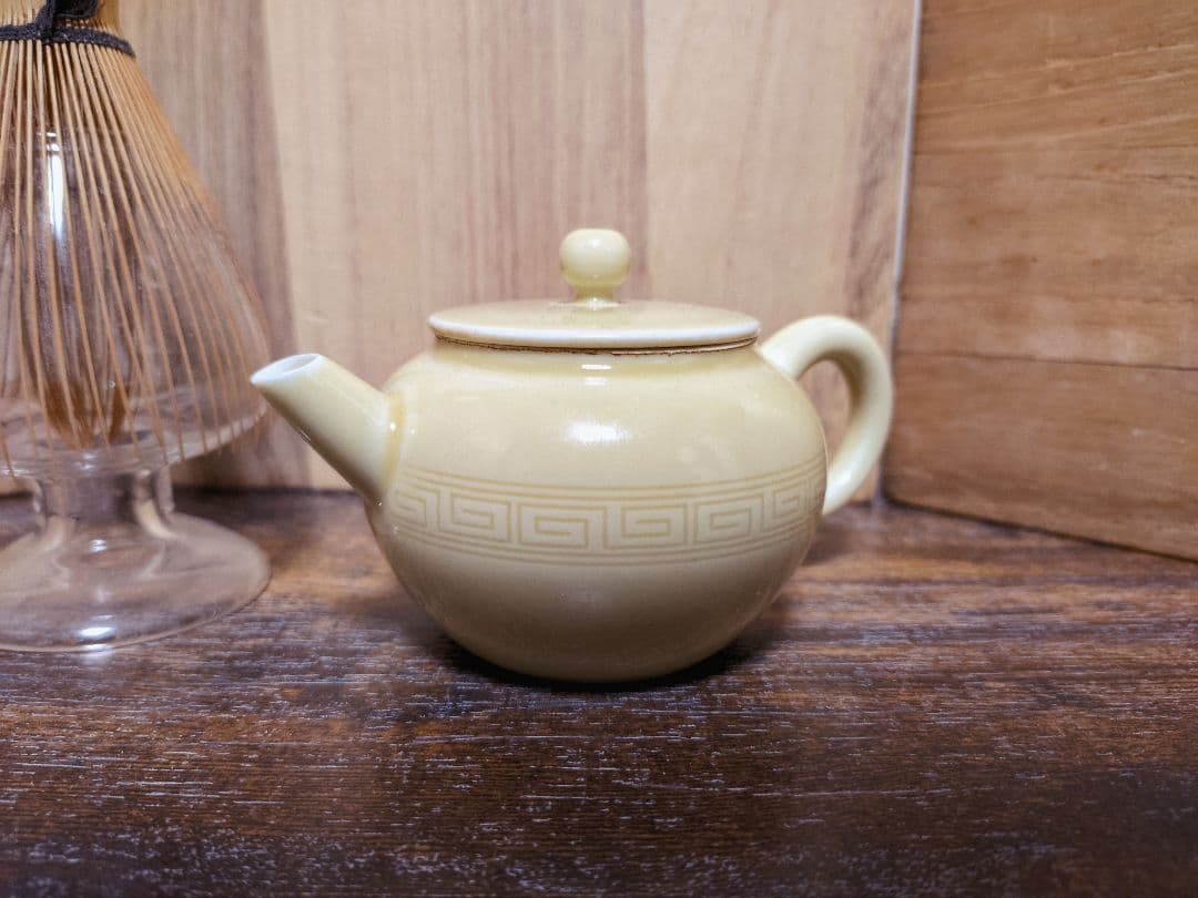 ks 京焼 帝室技芸員 清風 与平 黃均磁 茶注 急須 茶銚 茶壷