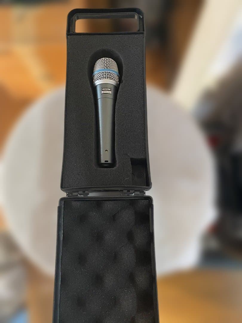 SHURE BETA 57A ダイナミックマイク ケース付き