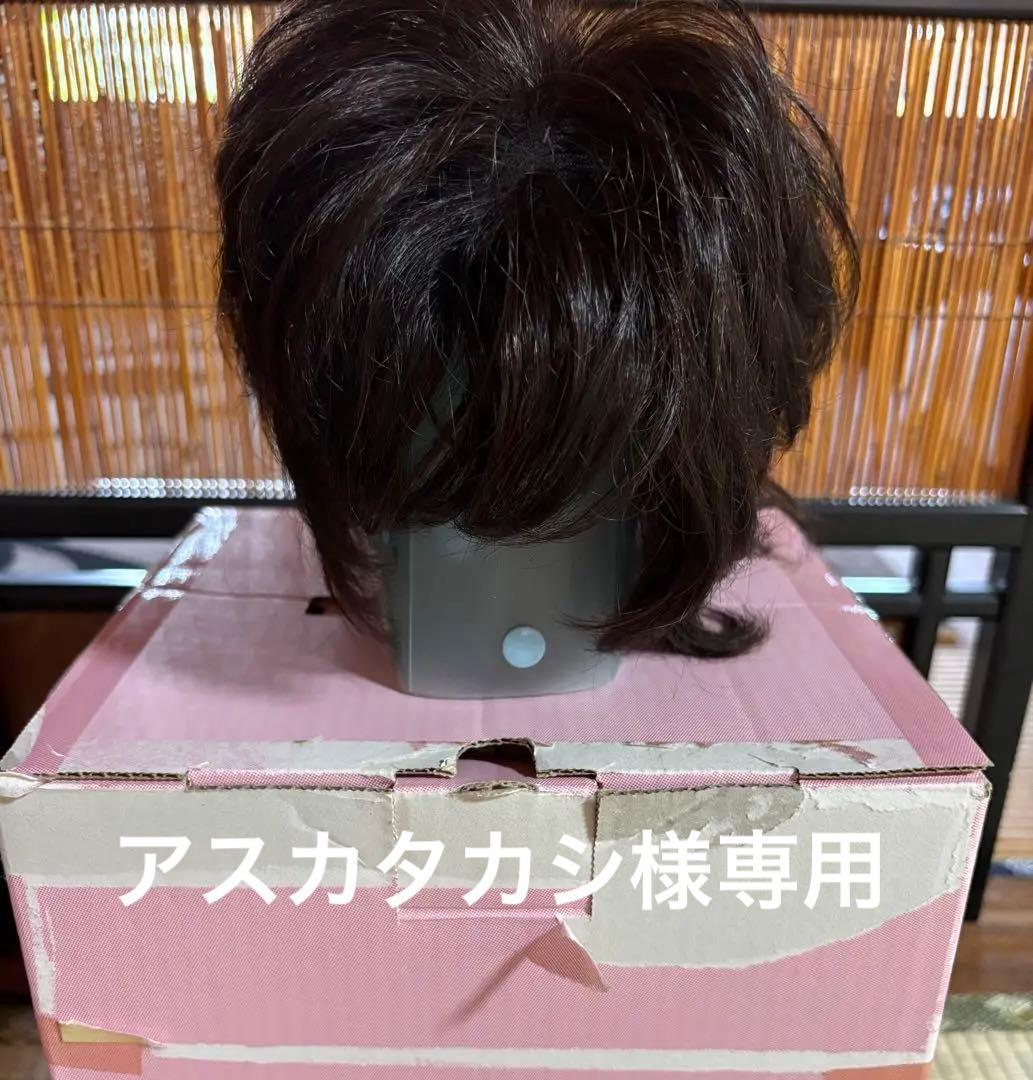 ダークブラウンショートウィッグ