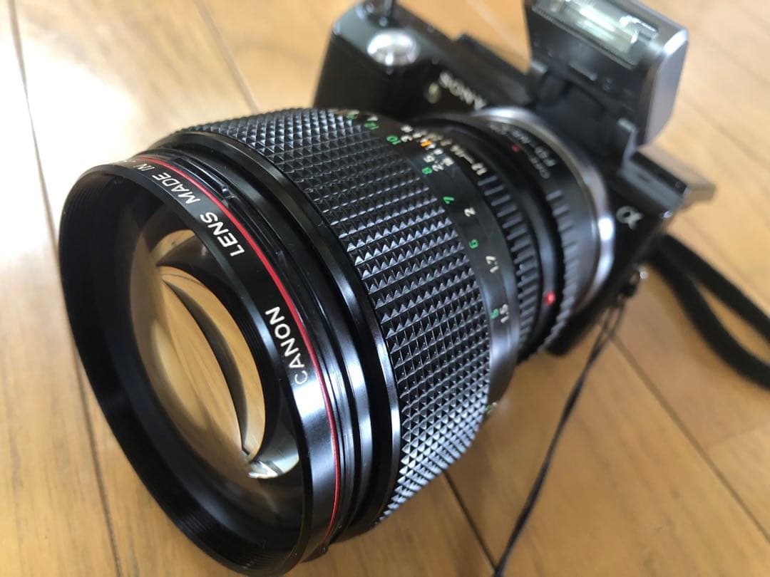 値下げしました！Canon newFD 85mm f/1.2 単焦点レンズ