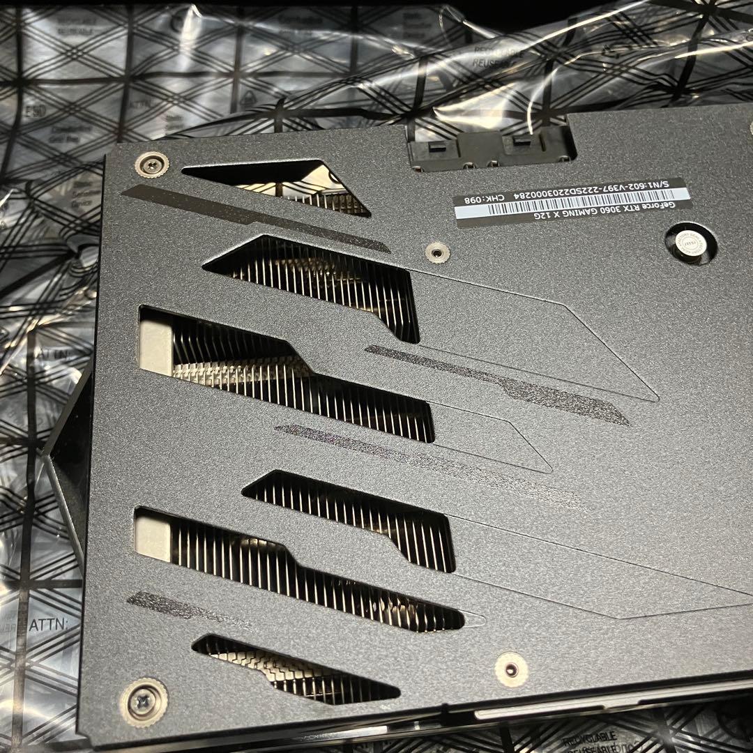 グラフィックボード・グラボ・ビデオカード MSI GEFORCE RTX3060 GAMING X