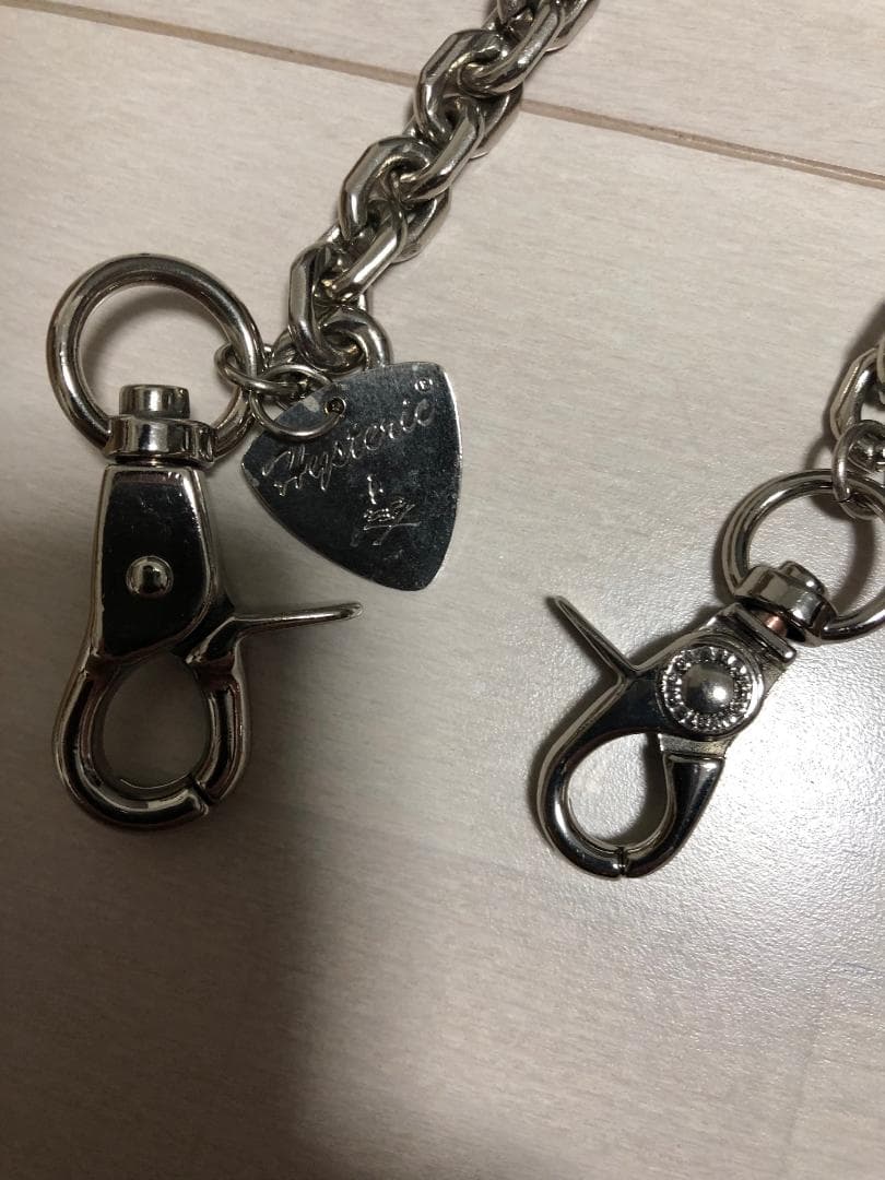 新品 HYSTERIC GLAMOUR SKULL PICK ウォレットチェーン