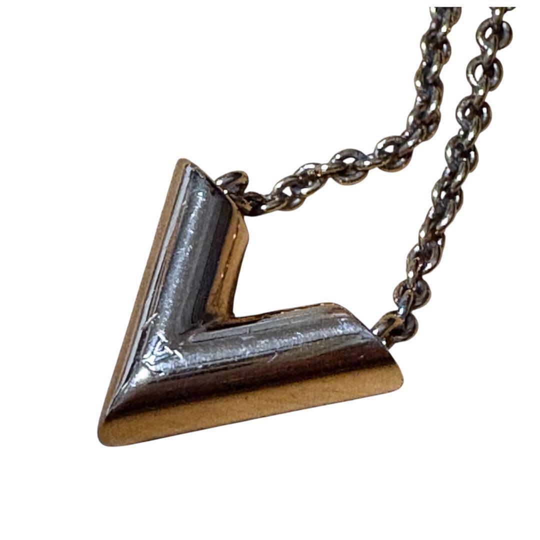 ルイヴィトン エッセンシャルV ネックレス ゴールド GP イタリア製