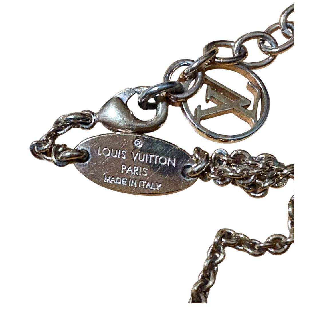 ルイヴィトン エッセンシャルV ネックレス ゴールド GP イタリア製