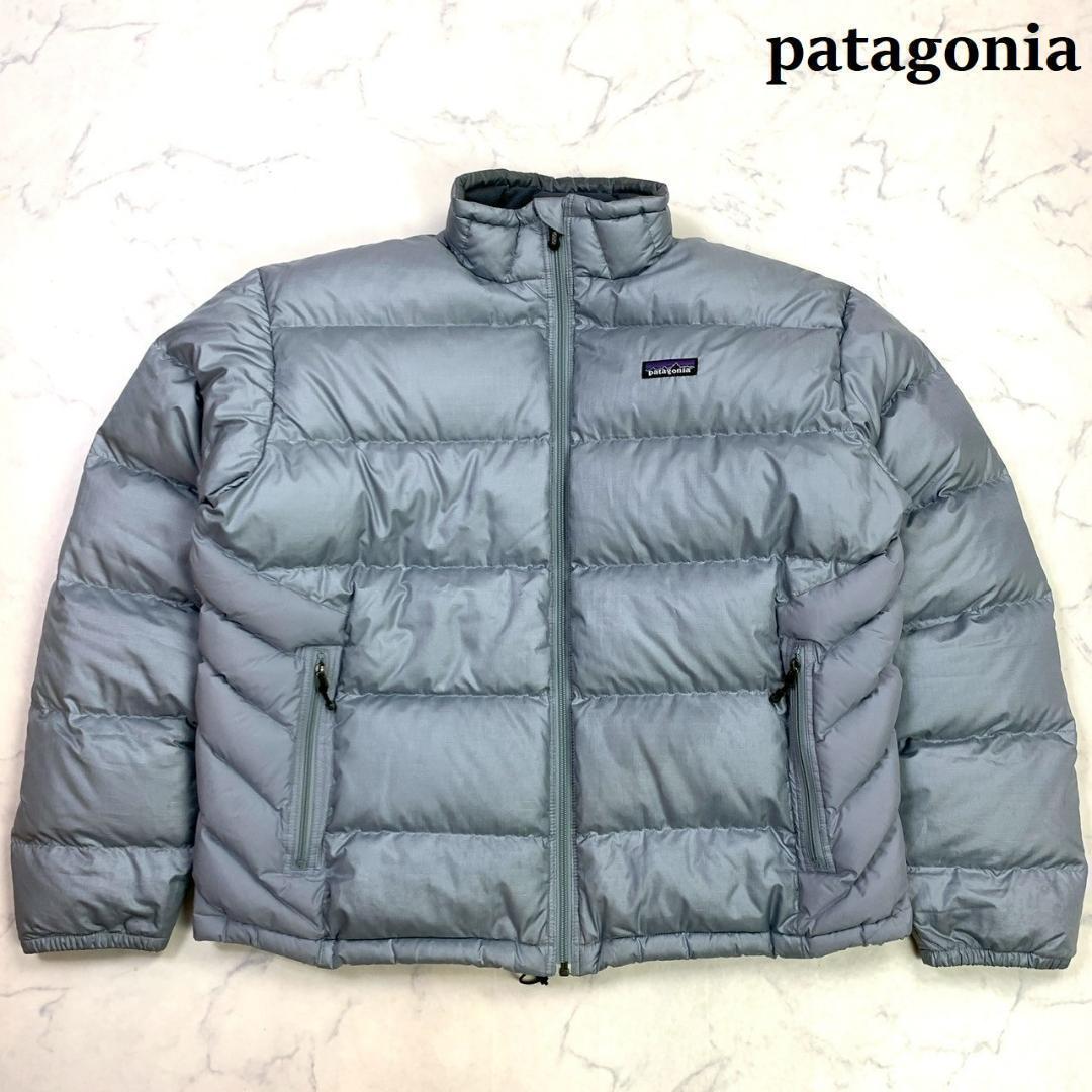 希少カラー★パタゴニア インサレーショングースダウン シルバー系 L　D462