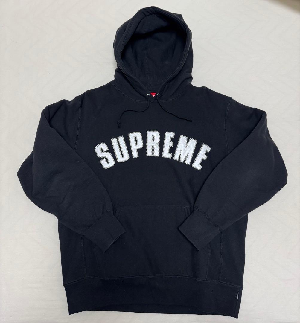 ★Supreme Pearl Logo Hooded Sweatshirt
