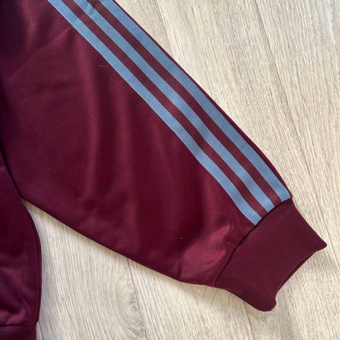 adidas トラックジャケット ジェンダーニュートラル マルーン M