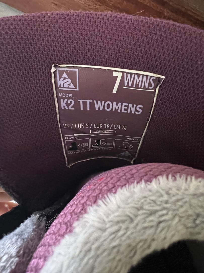 K2 TT Taro Tamai モデルWOMENSスノーボードブーツ 24cm