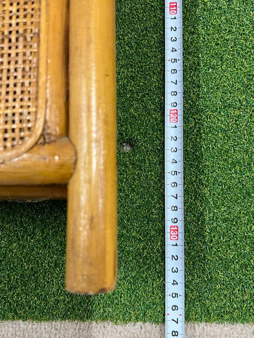 籐の衝立 4連 高さ約135 幅約46✖️4 部屋の簡易仕切り 着替時などに便利