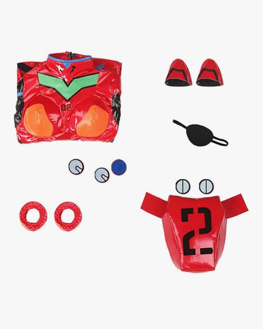 エヴァンゲリオン／アスカ プラグスーツ コスプレ