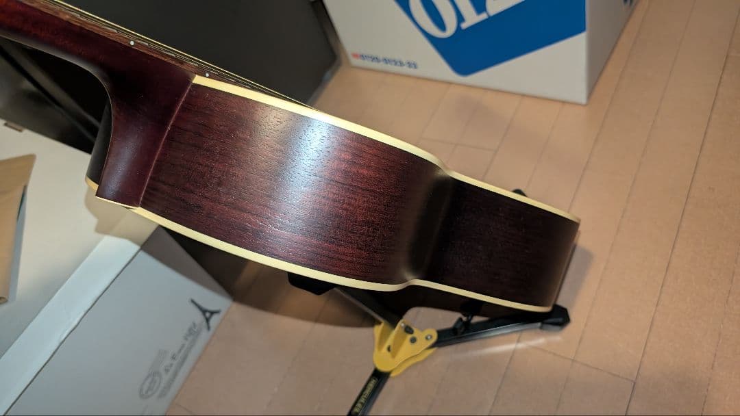 K.Yairi RF-65 RB　純正ハードケース　スタンド付