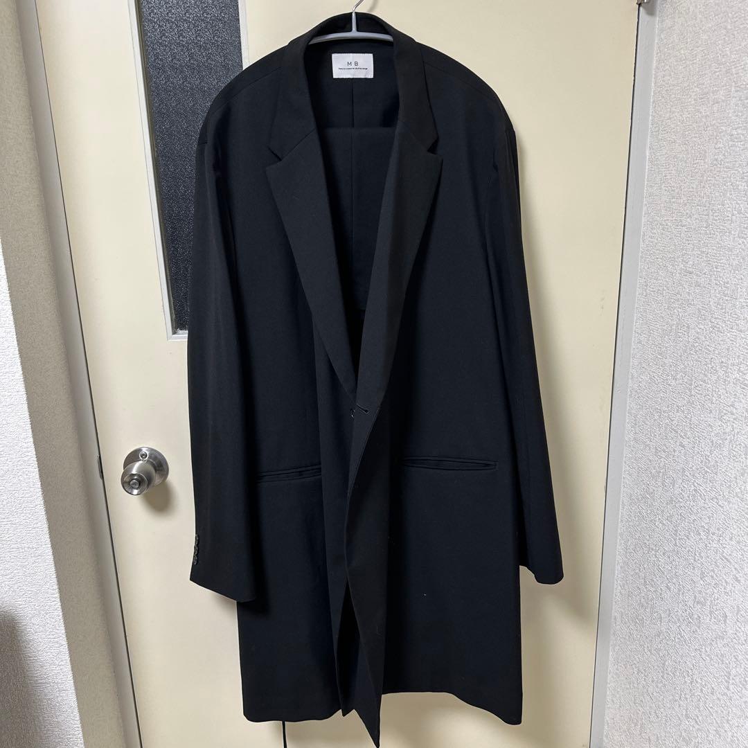 MBスタンダードロングジャケット + ワイドスラックス ドウギ入門 黒 Mサイズ