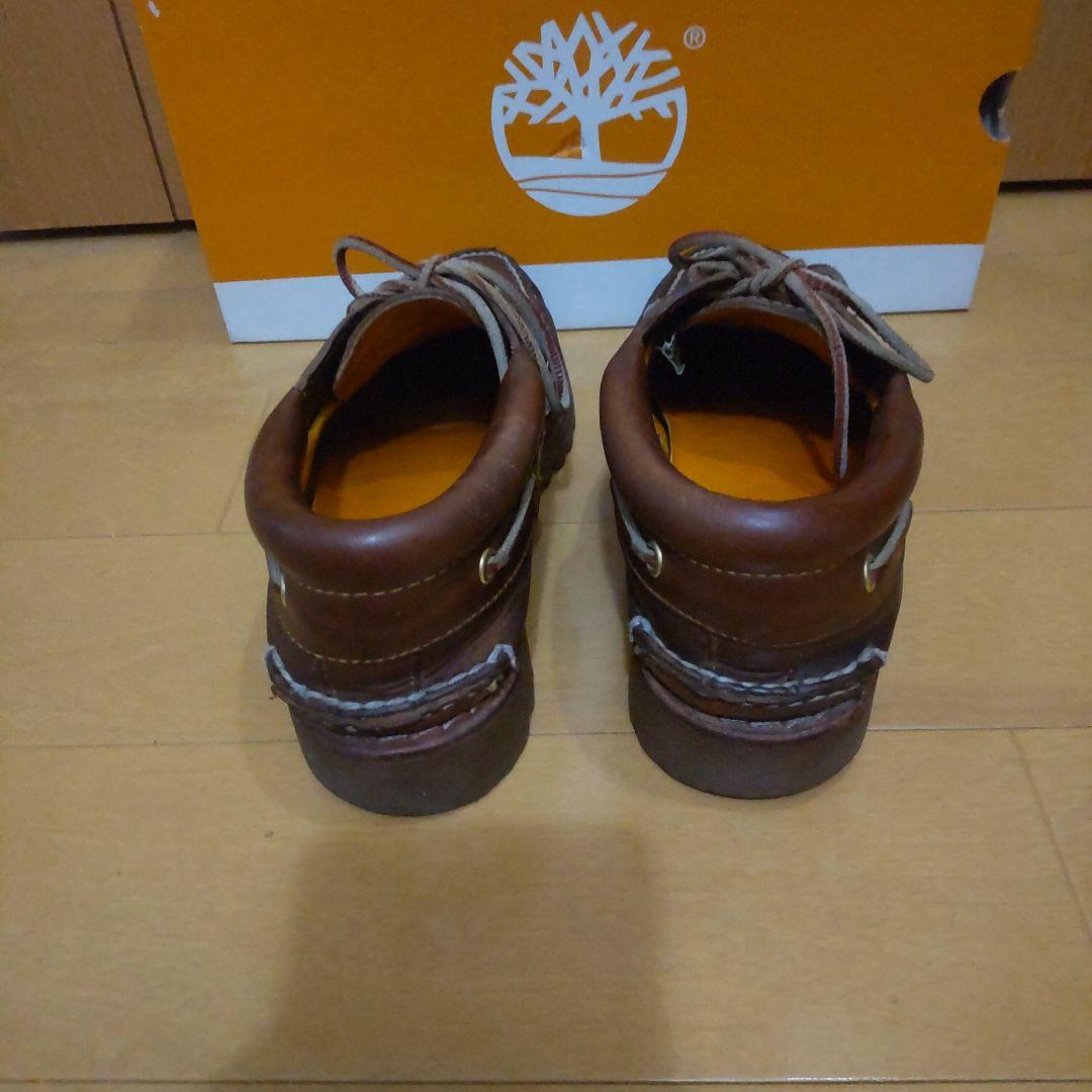 【ケア済】Timberland デッキシューズ 3eye