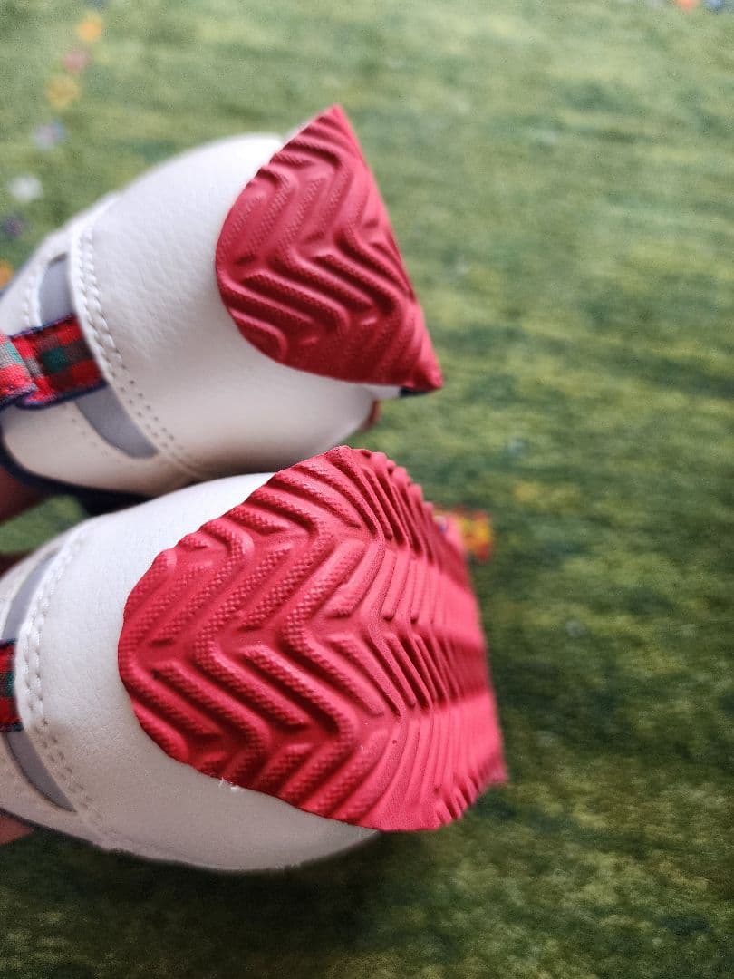 現行品　美品　ファミリア　スニーカー アシックス × familiar　17.5