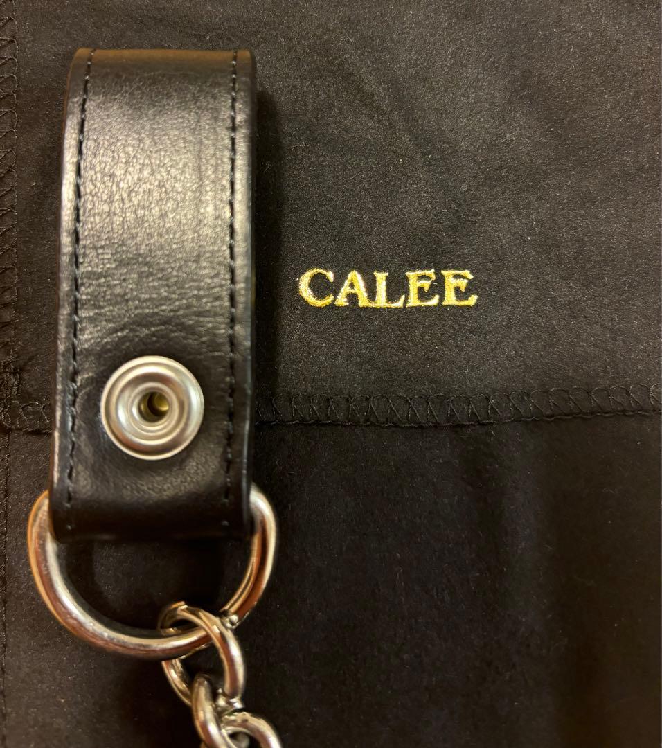 【美品】CALEE / 定番 / 本革ウォレットチェーン