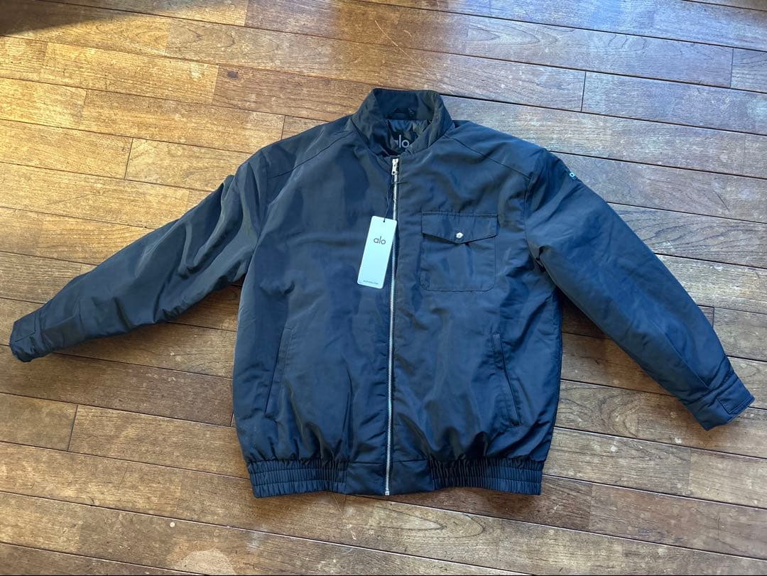 alo ジャケット Lサイズ Work it bomber ブラック