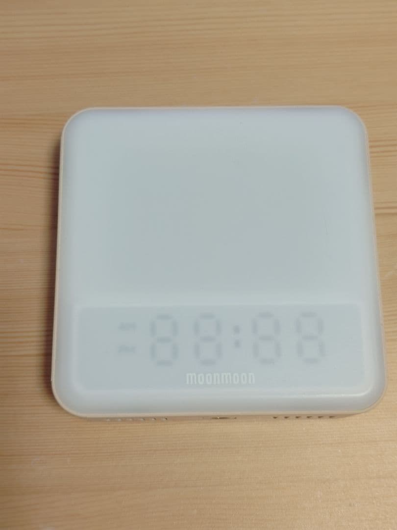 moonmoon トトノエライト LED目覚まし時計 TTL-01
