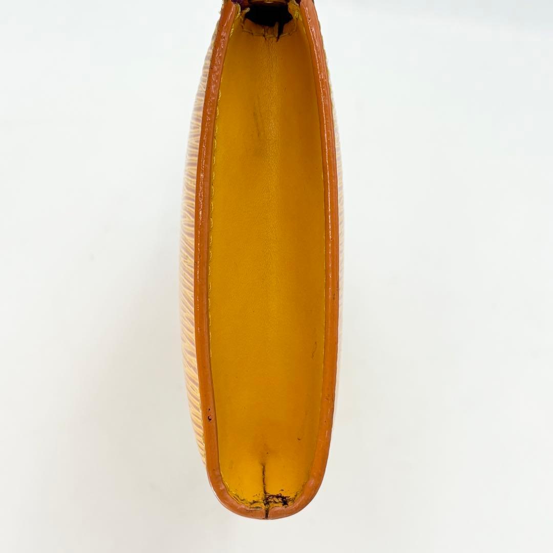 LOUIS VUITTON エピ　ポシェット　アクセサリーポーチ イエロー