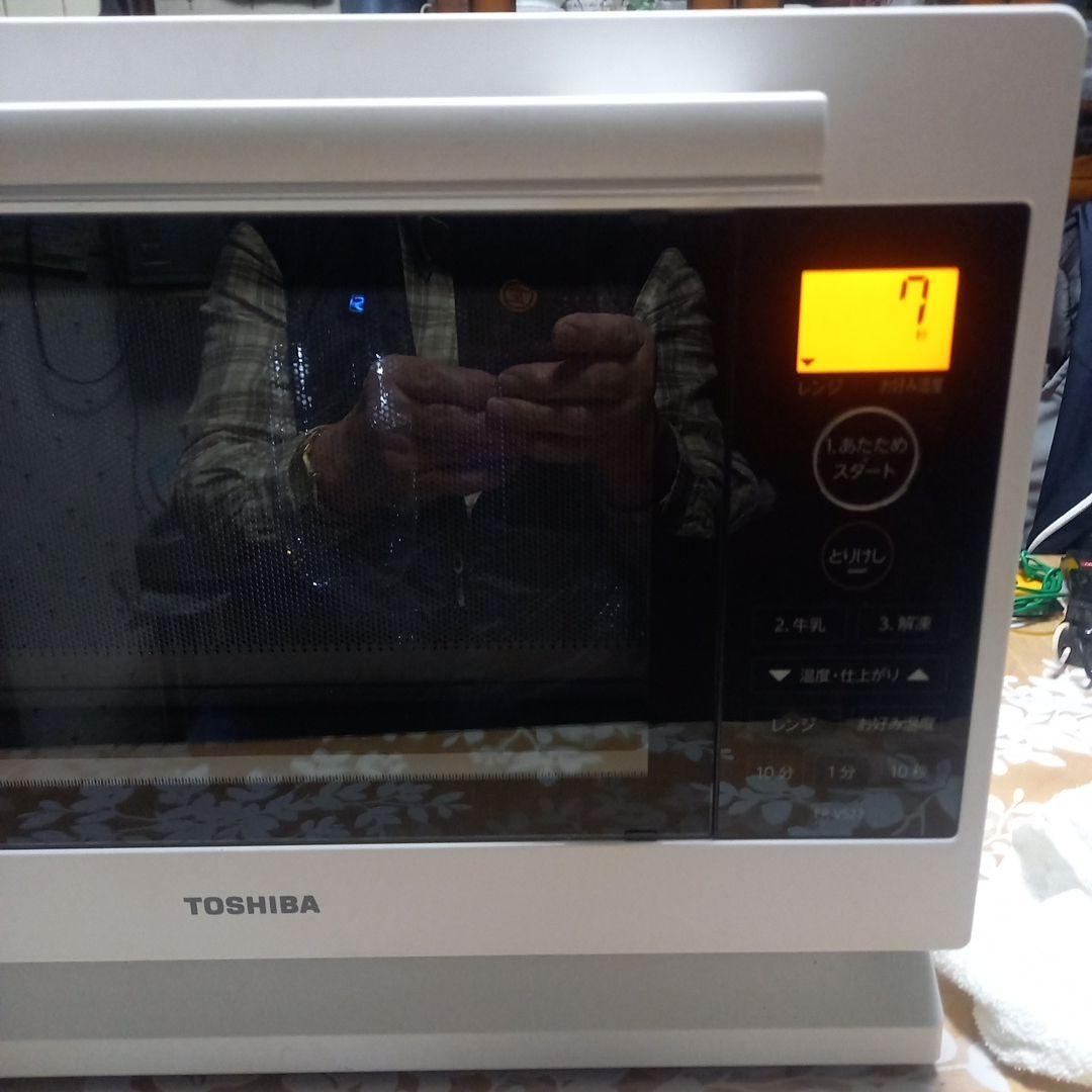 TOSHIBA 　ERーVS23 単機能電子レンジ ホワイト