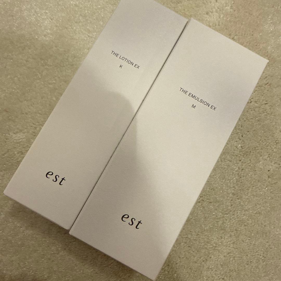 化粧水・ローション・トナー est THE LOTION EX K & THE EMULSION EX M