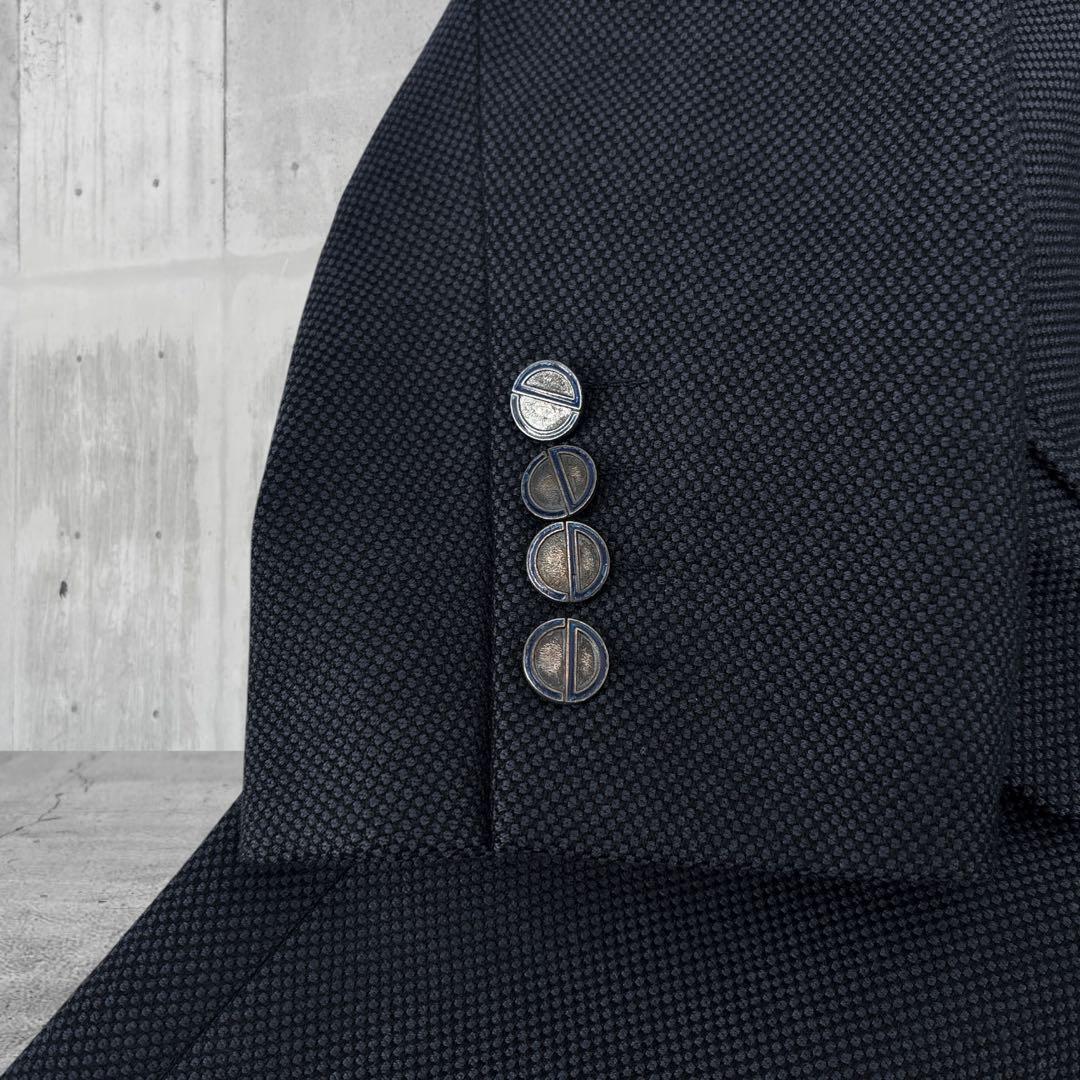 美品】Dior　クリスチャンディオール　ダブル　スーツ　ジャケット　ロゴボタン