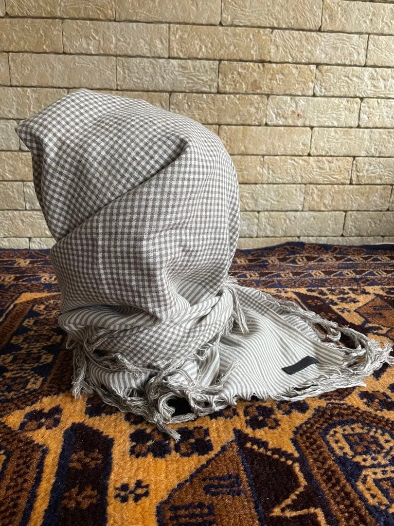 希少 UNDERCOVER AFGHAN STOLE SHEMAGN 10AW