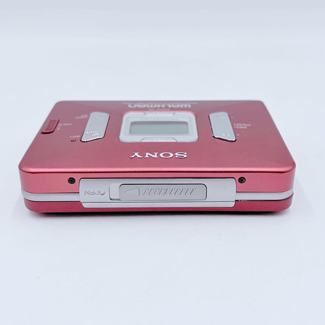 【希少・美品】SONY ウォークマン WM-FX855 レッド 動作未確認