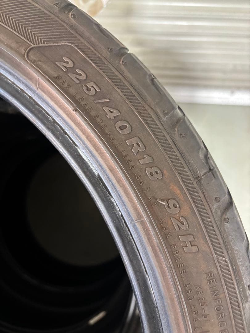 【格安！】KENDA KR20 225/40 18 2021年製 ドリケツ