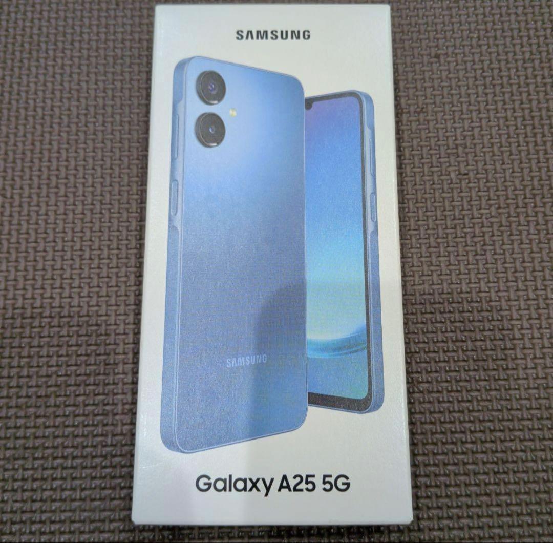超美品 Samsung Galaxy A25 5G 本体 「Blue」