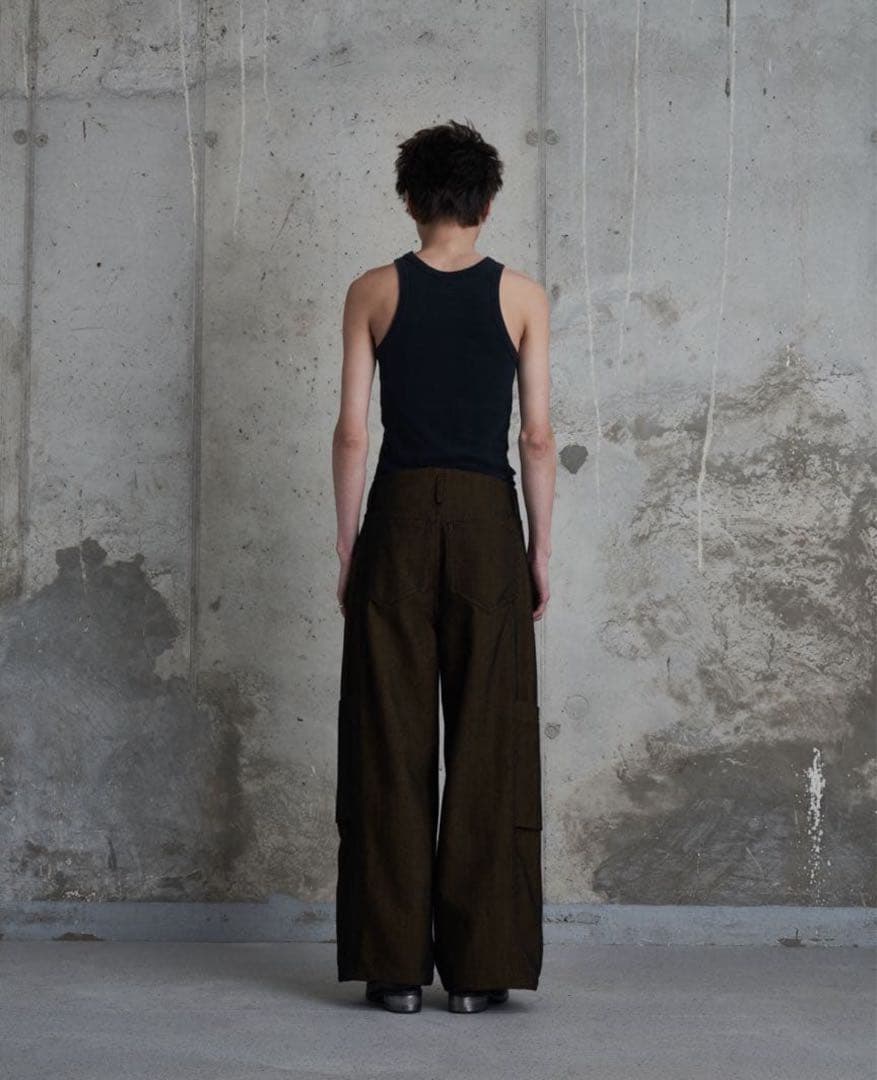 パンツ omar afridi Panelled Bontan Trousers