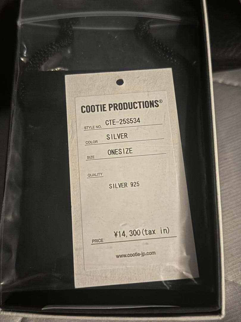 cootie　「Chingon Earring」　SILVER925製