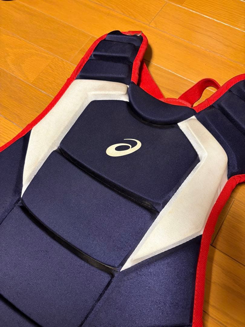 大人用 アシックス キャッチャー防具 3点セット