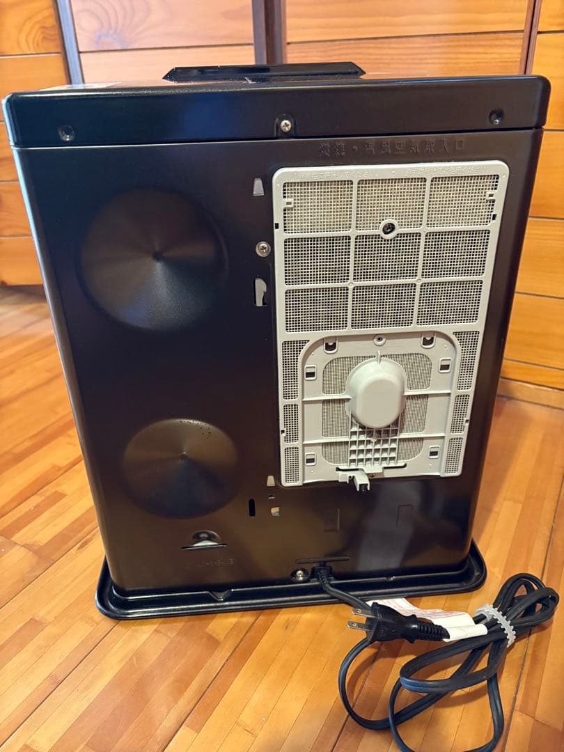 TOYOTOMI 石油ファンヒーター　電気ヒーター　シルバー/ブラック