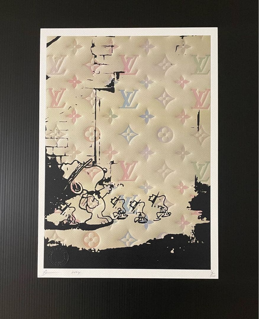 DEATH NYC /現代アートポスター/スヌーピー /SNOOPY/No.16