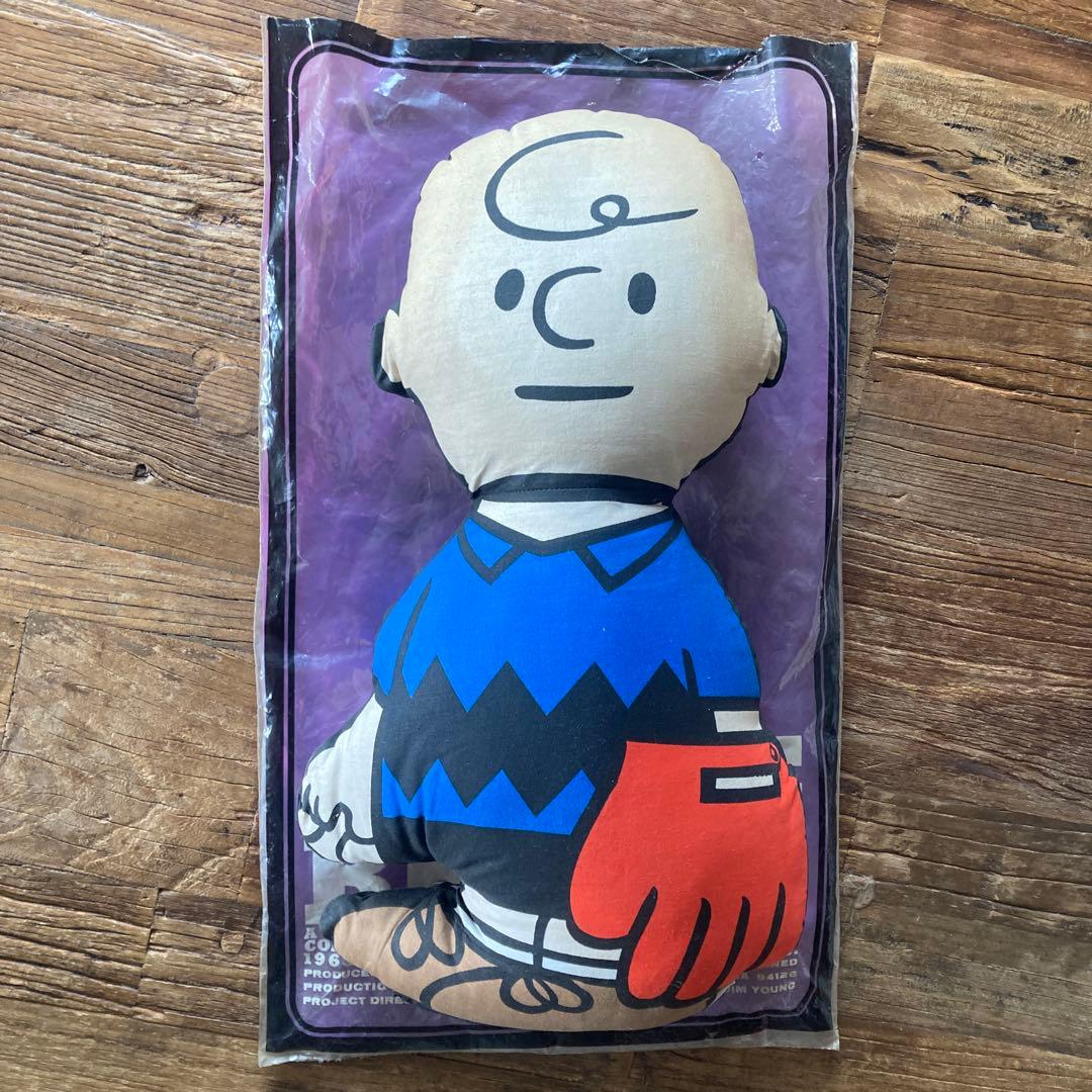 9*2様 60's ヴィンテージ　クッション　ピロー　チャーリーブラウン　スヌー