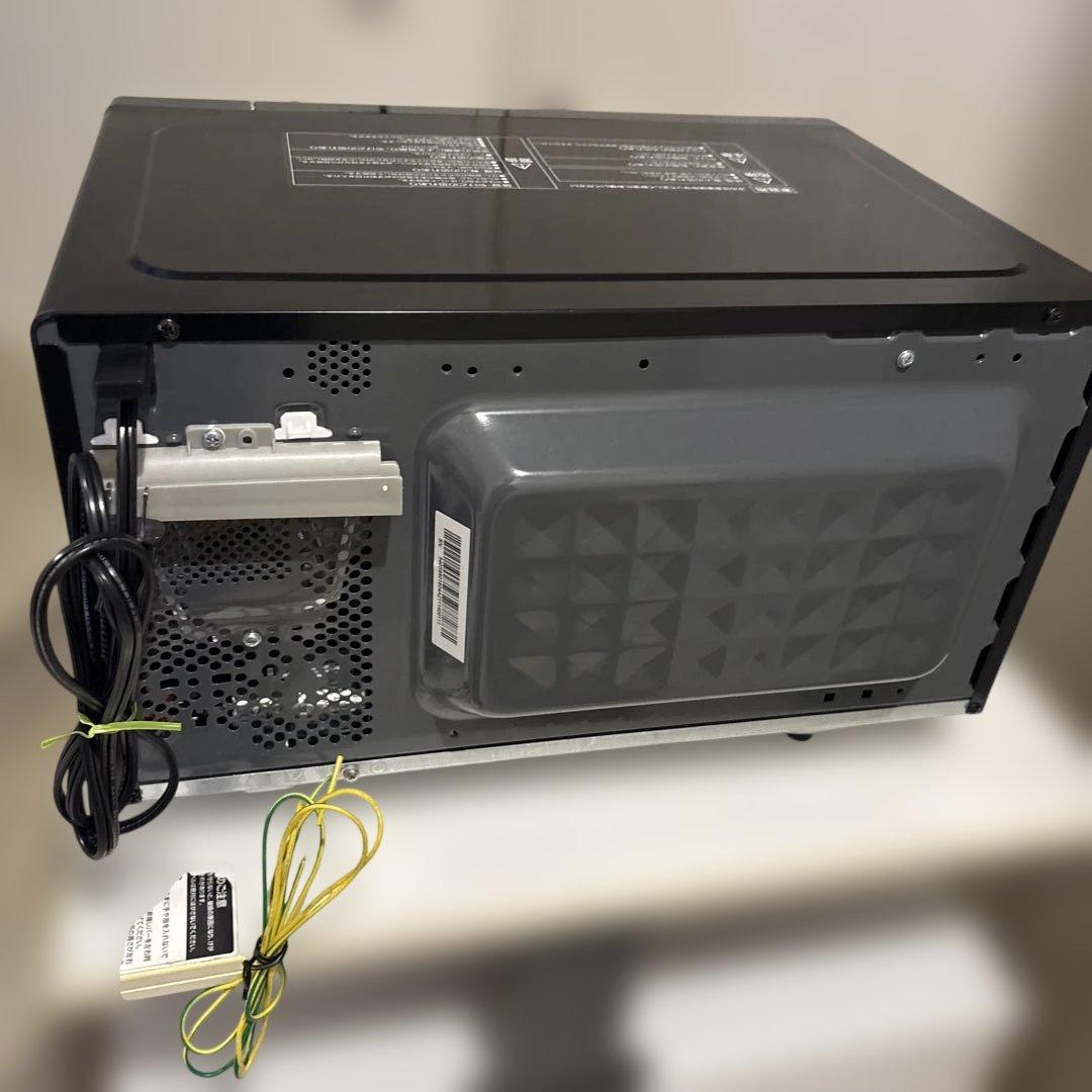 山善CRW-F180 ブラック 単機能電子レンジ美品